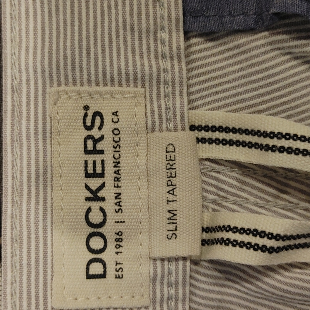 Dockers slim tapered stretch chinos